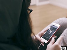 Dirty guy fucked hot MILF and small doll very hard