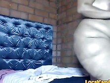 African Bbw With Huge Assets On Webcam