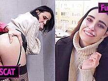 Risky Anal Sex with Cumshot Jizz Walk - Public Agent Pickup Russian Student to Street Fuck / Kiss Cat