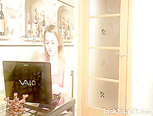 Trick Your GF - Gloria Miller - Farwell surprise fuck