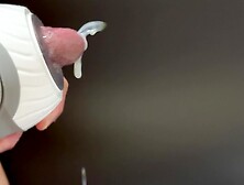 massive sperm shot Oriental milk husband