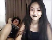 Fat old Filipino Abby and junior showing all on Cam 2
