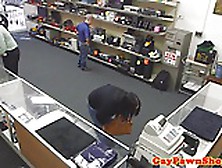 Pawnshop Thief Assfucked Until Facialized