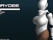 Haydee [PornPlay Cartoon sex game] Ep. one Android fine ass don't want to fall