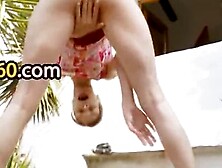 Garden Luxury Brunette Masturbation - Video 1 (Ms.  Sassi)