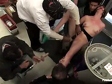 Lilla Katt - Hot Redhead Gets Publicly Fucked And Fondled In A Hardware Store