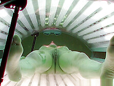 Voyeur Hidden Cam In Public Solarium