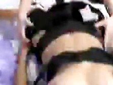 Maid licking and pissing