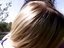 Sultry Summer Lovin 2 Hotties Got Down and Filthy by the Lake