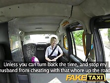 FakeTaxi Blonde with huge tits gets fucked on taxi bonnet