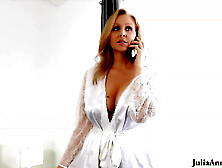 Penis Hungry Old Julia Ann Milks Her Step-Son's Hard Prick!