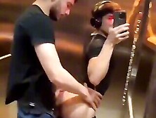 Bubble Butt Twink Getting Fucked In Elevator