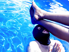 our dirty tongue between the TOES of DIVINE Black Goddesses