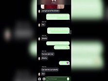 Wife and Her Sister Sext Me Jointly And Make Me Cum