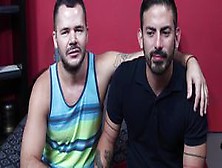 Extrabigdicks - Bearded Handsome Latino Sucks A Huge Hunk Dick - Cesar Rossi,  Valenting Petrov