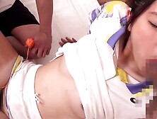 Japanese Teen Blowjob With Creamy Mustache