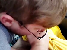 Fat Bear Stroking His Big Cock