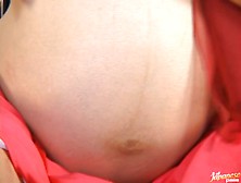 Yuri Matsushima Asian beauty is pregnant and tied up for pleasure