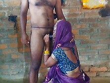 Indian Desi Dehati Housewife Apne Husband Ka Land Chus Ke Bur Chudwai(Bhabhi Licked Her Brother In Law's Dick And Got Fucke