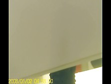 Quick peek of changing room amateur naked tits