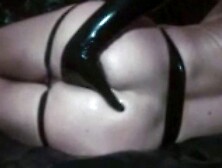 ff-fetish selffisting assplay - rubber gloves