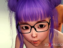 Hot sex with japanese college girl