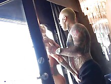 Car Jacker Sarah Jessie follows the guy to the Hotel room to