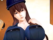 POLICEWOMAN WORKING WITH LOVE 3D ASIAN CARTOON 69