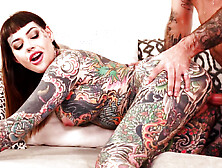 Fully-Tattooed-Bitch-With-Juicy-Melons-Takes-Good-Care-Of-Nade-s-Cock