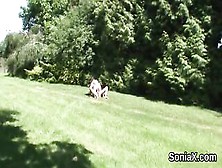 Cheating english older gill ellis exposes her biggest jugs