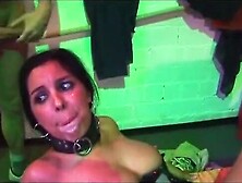 Astonishing German Babe Gangbanged In Bdsm Action