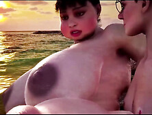 Tons of Butt and Tits Fat Slut Beach Fat Ass Mexican Girl Bananita