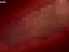 Two anime chicks licking cock