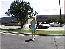 Teen blonde fucking hard on her casting