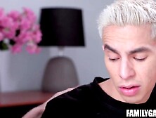 Step daddy teaching step son french - Hotty Santana & Seb Leblan