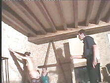 Two french slaves fisted PART1