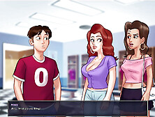 hot bhabi make seen in summertime saga