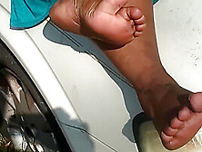 Candid Ebony Bbw Soles