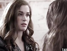 Lost 19 yo lesbians Gia Derza and Evelyn Claire into need