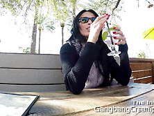 Gangbang Creampie 39 Interview,  Scene #01