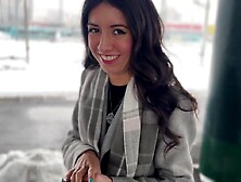 Public Agent - Cutie bangs on the teach for cash