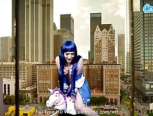 Camsoda - Lizzie Love Cosplay As Hinata Hyuga - Naruto - Masturbates On Sybian