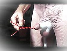 Transvestite Shemale Sounding Urethral Balbusting Pantyhose