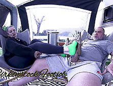 Birkenstock Outdoor Footjob - Sabdeluxe