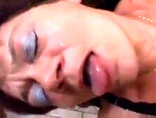 2 messy grannies in void urine and cum group-sex