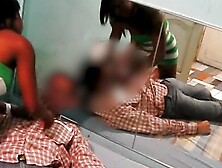 Real Stunning Black  Riding Foreign Tourist's Fat Cock