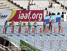 Michelle Jenneke Warm Ups