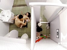 Model Media Asia featuring princess's public scene