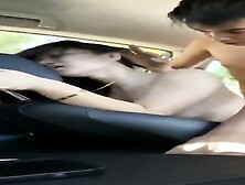 Pinay Girl Getting Fucked Doggystyle In The Car