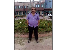 Yam-sized Turkish Granddad Drains His Trunk